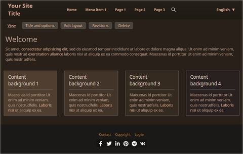 Chocolate Color Scheme