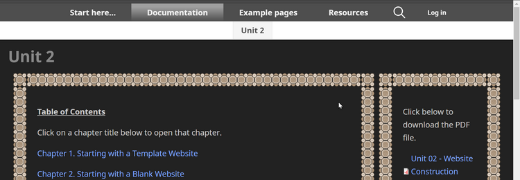 Border art 4 - Content