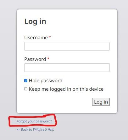 password